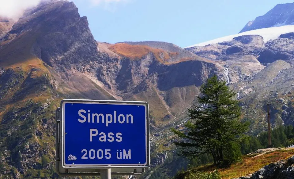 Col du Simplon en Suisse