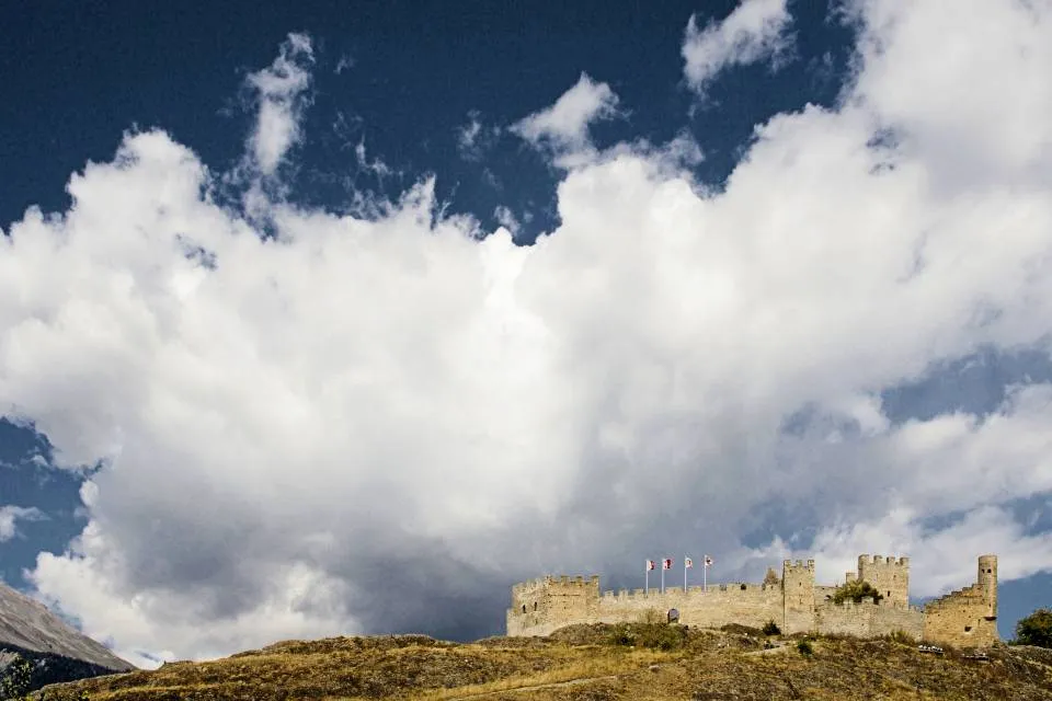 Chateau de Tourbillon, Sion, Valais, Suisse